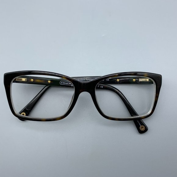 Coach HC6043 Addison Dark Tortoise Women's Full Rim Eye Glasses - Picture 10 of 10